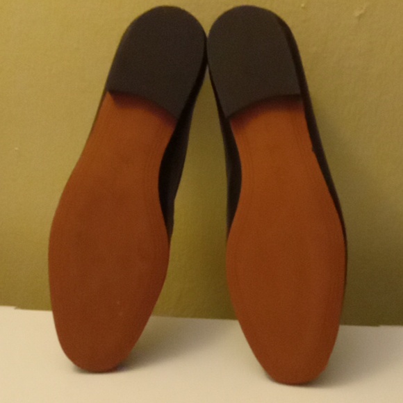 Sam Edelman Black and White Loafers with Horsebit Detail - Picture 3 of 4